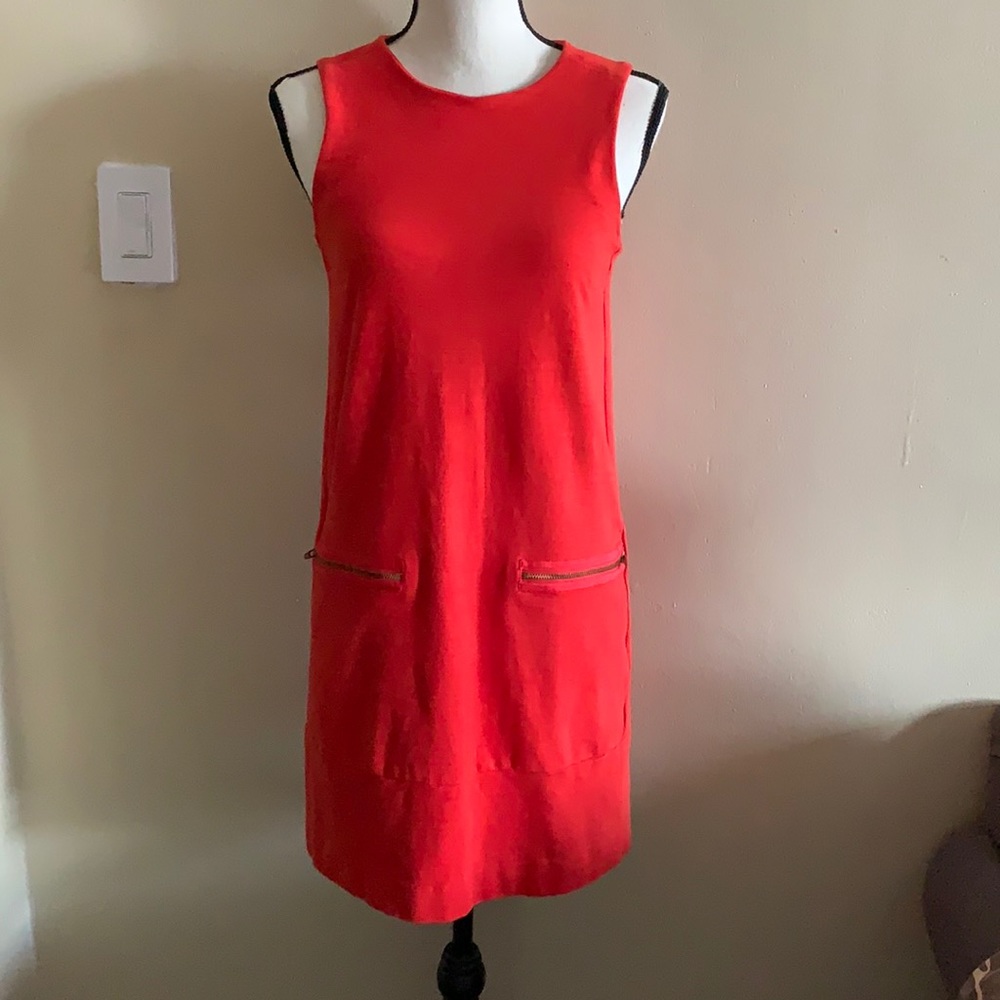 Madewell  Sleeveless Zip Shift Dress